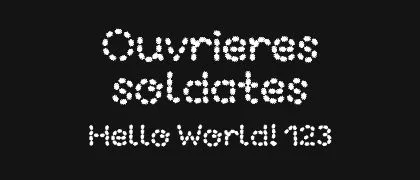 Ouvrieres-soldates 的真实字样