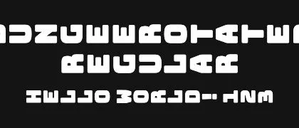 BungeeRotated-Regular 的真实字样