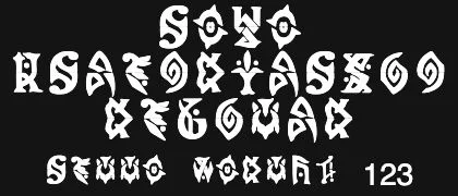 HoYo-KhaenriahSun-Regular 的真实字样