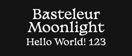 Basteleur-Moonlight 的真实字样