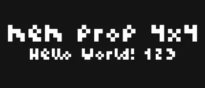 mem-prop-4x4 的真实字样
