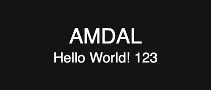 AMDAL 的真实字样