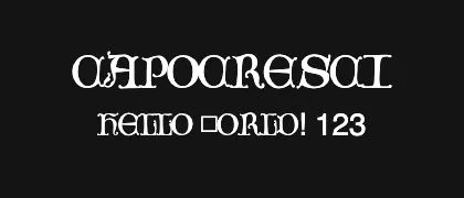 CapoCresci 的真实字样